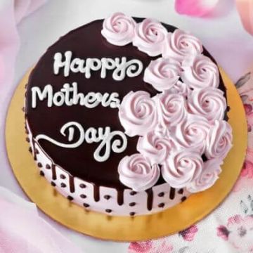 Happy Mothers Day Yummy Chocolate Cake Half Kg