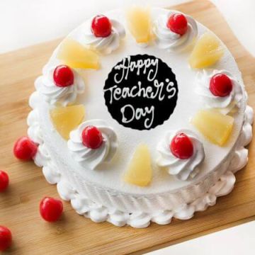 Mentor Pineapple Teachers Day Cake