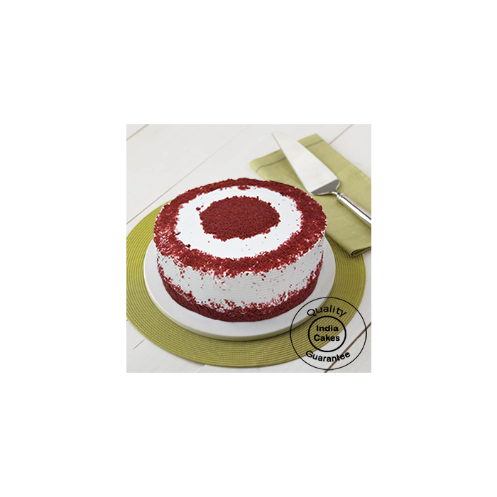 Ambrosial Red Velvet Cake Half Kg