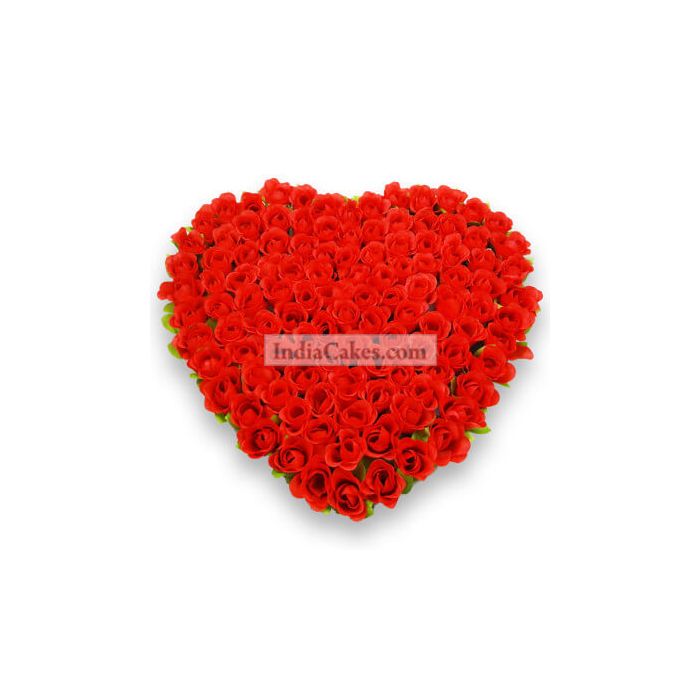 100 Heart Roses Bond Of Love