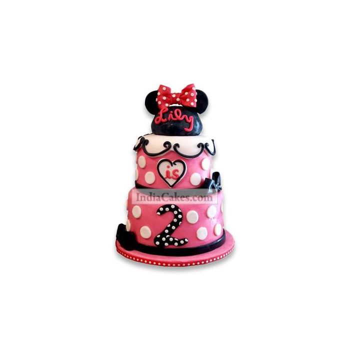 6 Kg Charming Minnie Mouse Cake