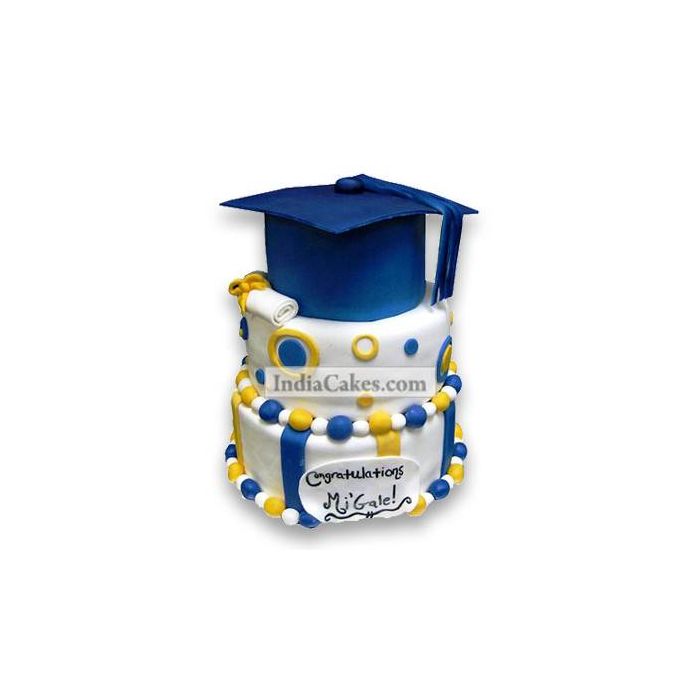4 Kg High School Graduation Cake