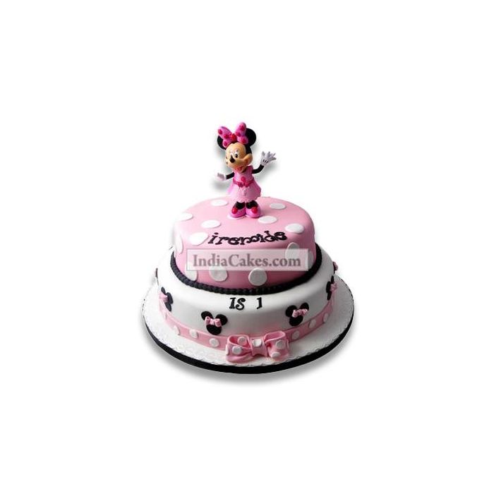 3.5 Kg Minnie Mouse Birthday Cake